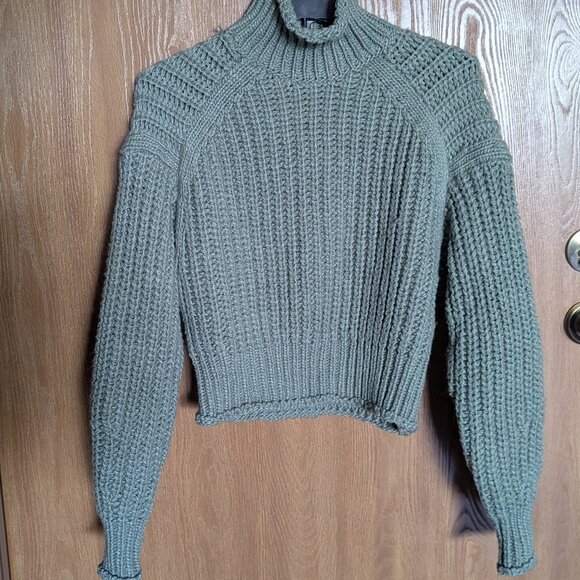 H&M Chunky Knit Turtleneck Sweater, XS - Picture 1 of 7